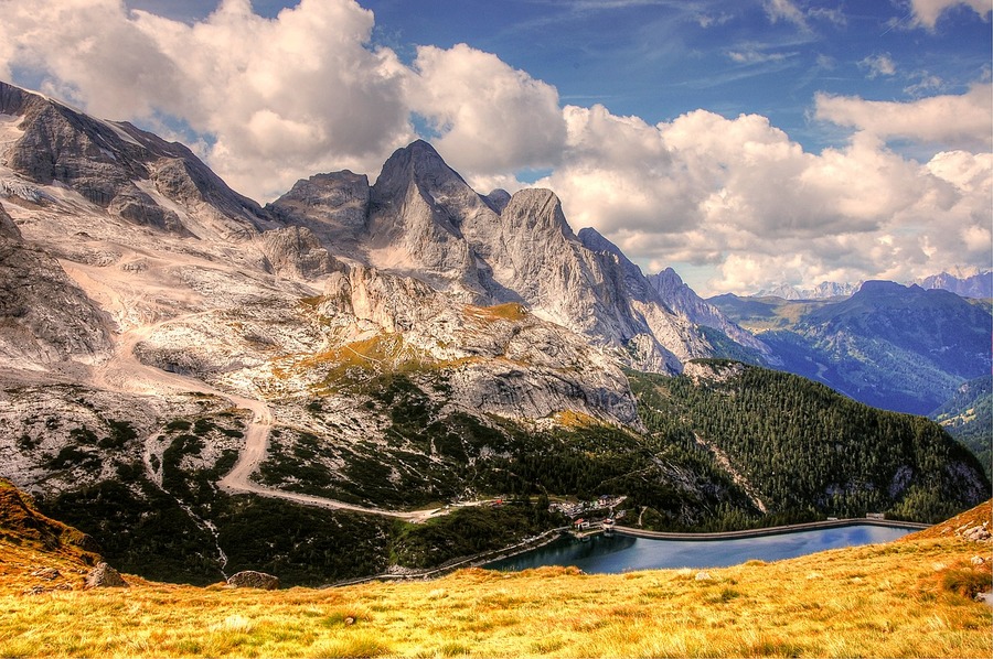 Marmolada - Alpy - Dolomity